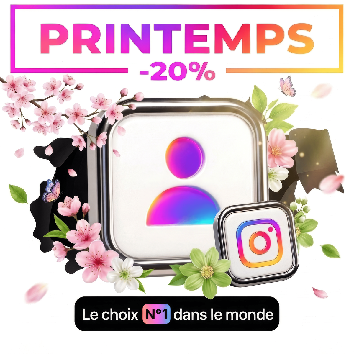 Abonnés Instagram.
