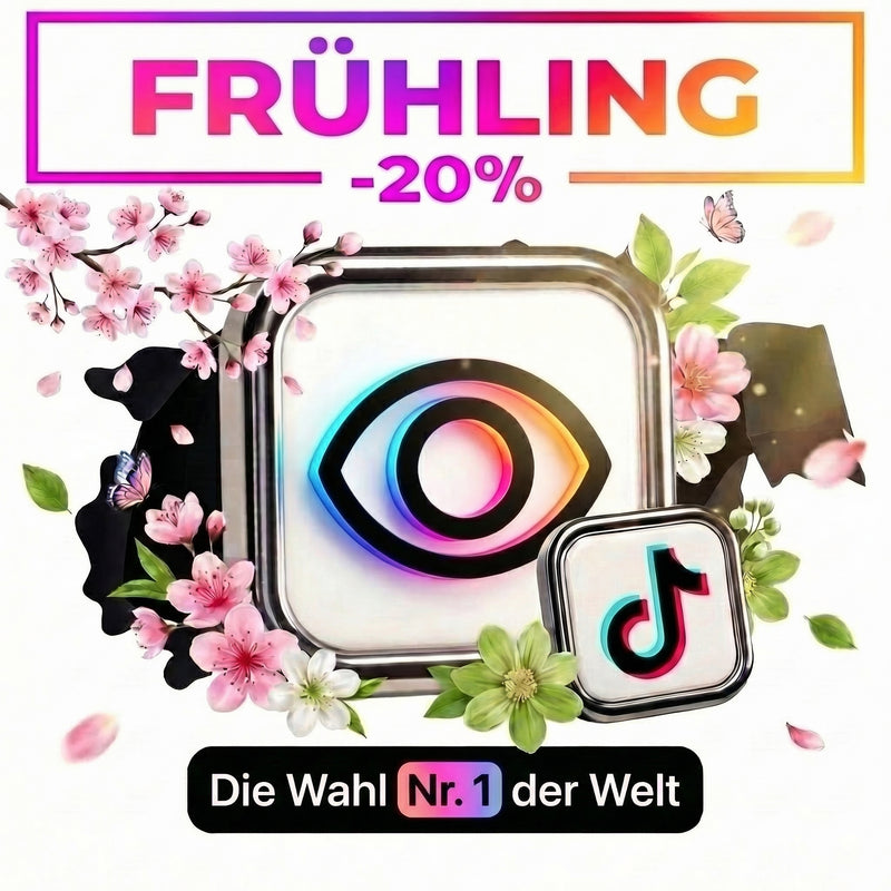 TikTok-Ansichten (zur Monetarisierung berechtigt).